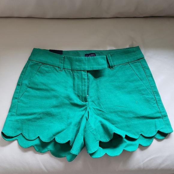 Green J Crew shorts - Picture 2 of 3